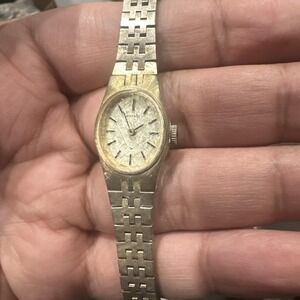 Working Vintage Seiko Ladies Oval Watch 11-7849 Manual Wind Fits 5‎ Inch Wrist